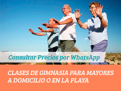 Gimnasia para Mayores Playa Alicante Natural